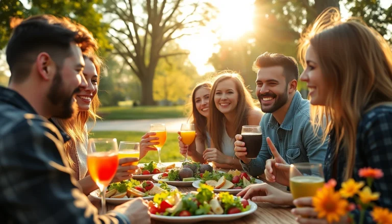 Partagez un moment convivial illustrant un style de vie axé sur la sociabilité et la bonne cuisine.