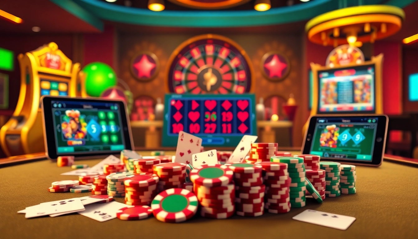 Experience the excitement of online gambling at https://f8bet.dental/ with vibrant casino visuals.
