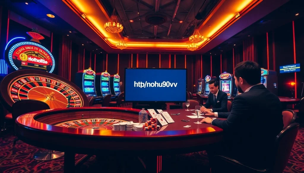 Experience thrilling gameplay at https://nohu90vv.com/ with exquisite casino tables and winning moments.