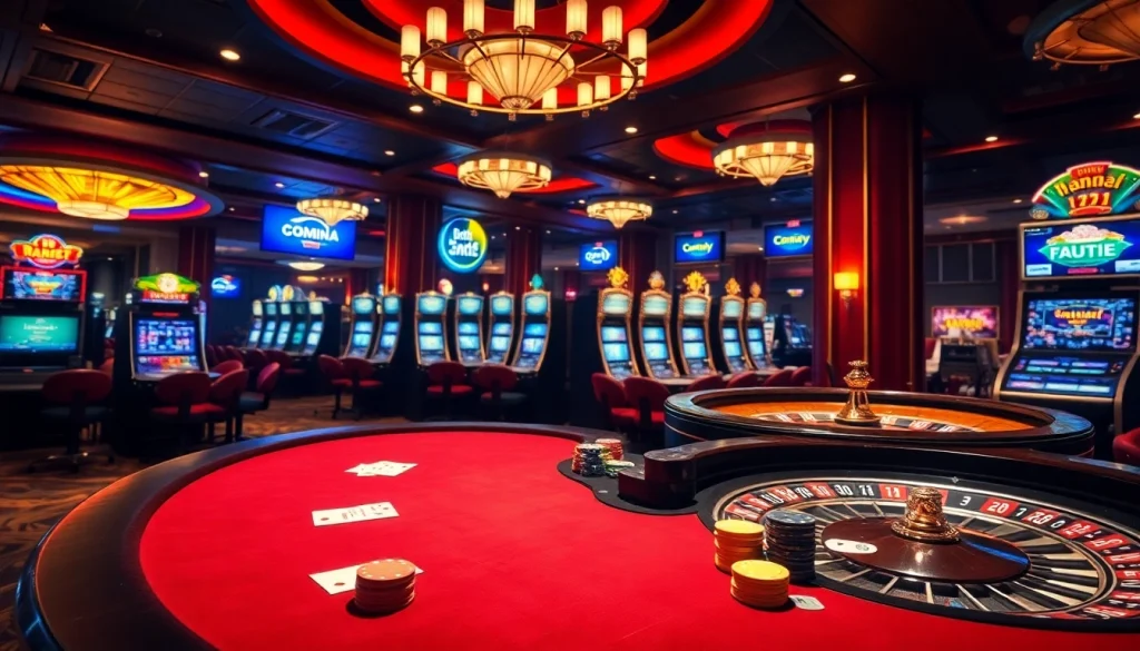 Experience the thrill of Trang chủ Luck8 with vibrant casino games, roulette, and poker excitement.