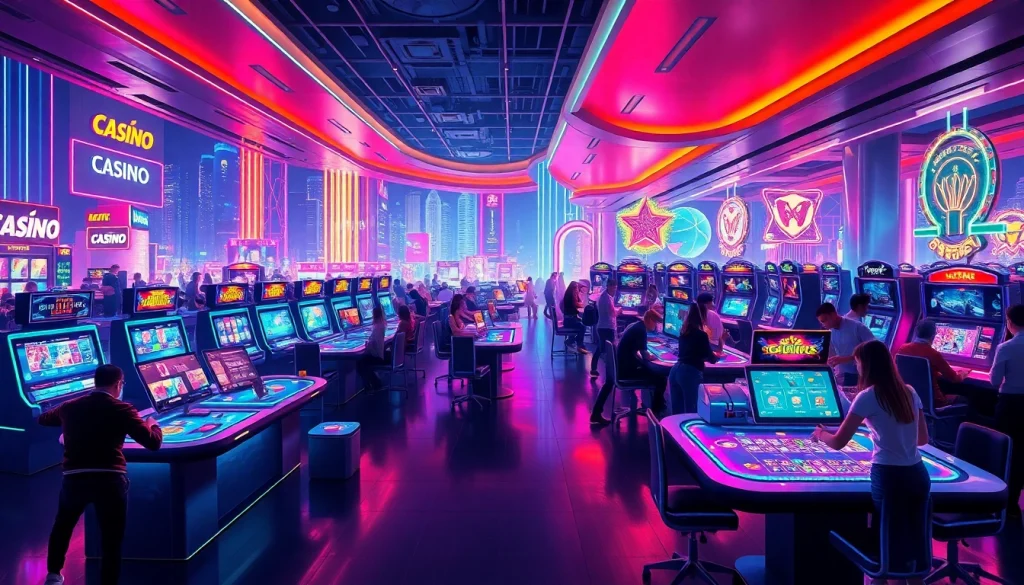 Découvrez un casino en ligne 2026 vibrant avec une ambiance énergique.